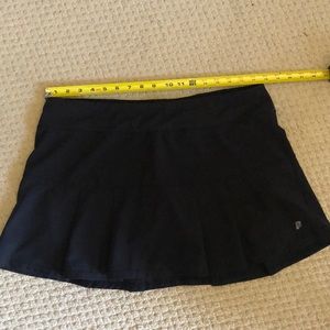 Prince black tennis skirt XL extra large